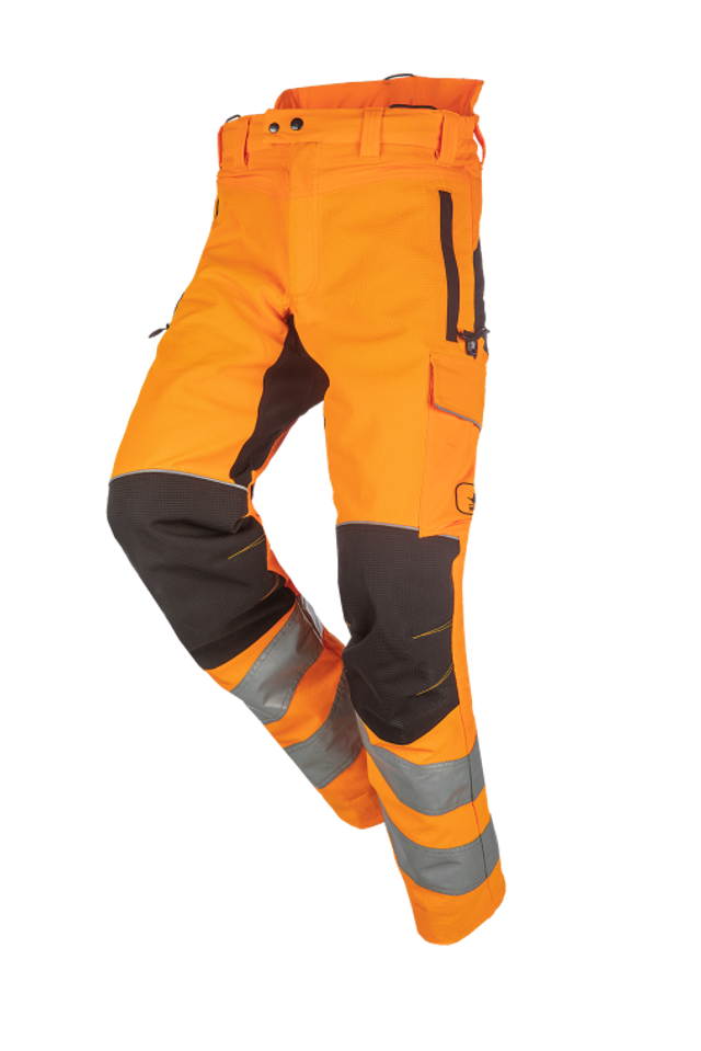 Samourai HV Schnittschutzhose, EN ISO 11393 Klasse 1 Typ A, EN ISO 20471 Klasse 2