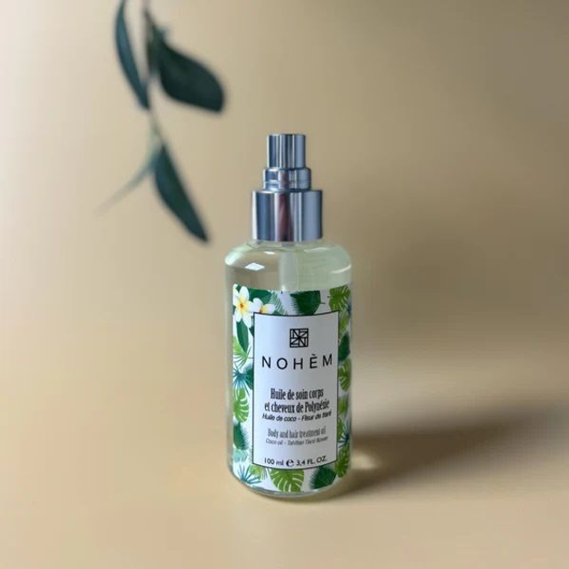 Huile de soin visage, corps et cheveux de Polynésie 100ml