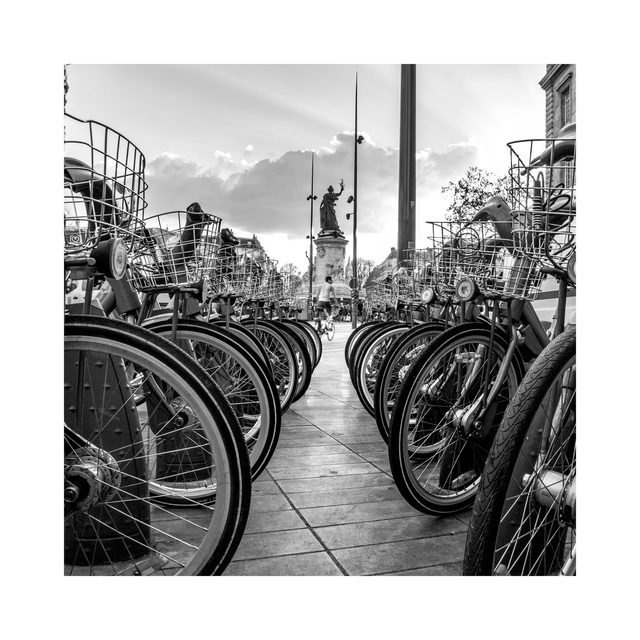 Les vélib de République