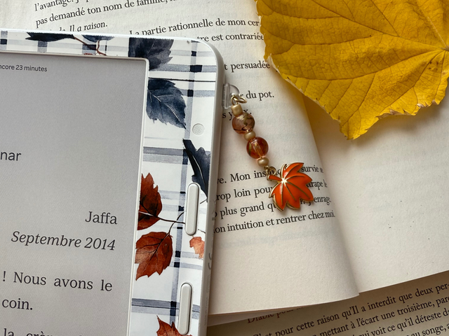 Bijoux de liseuse long - Automne