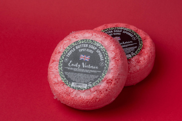 Tipsy Elves Triple Butter Soap Sponge