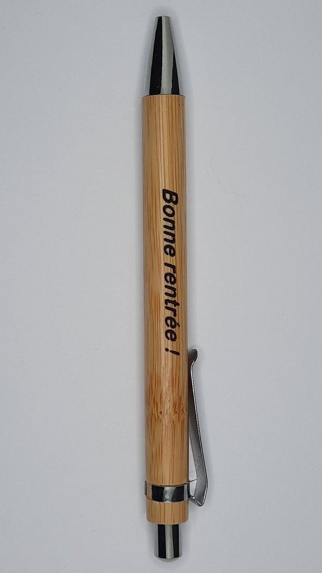 Stylo en bambou