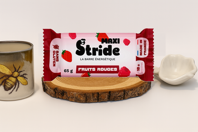 Barre énergétique STRIDE aux fruits rouges Poids : 65g