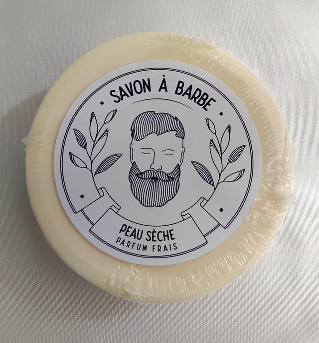 Savon à barbe peau sèche