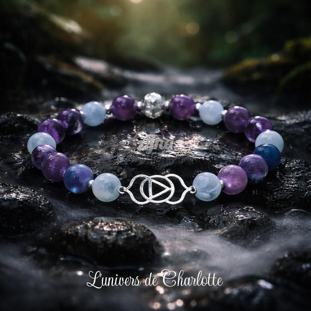 Bracelet 6 "Ajna" - Chakra du 3ème Oeil - CH06
