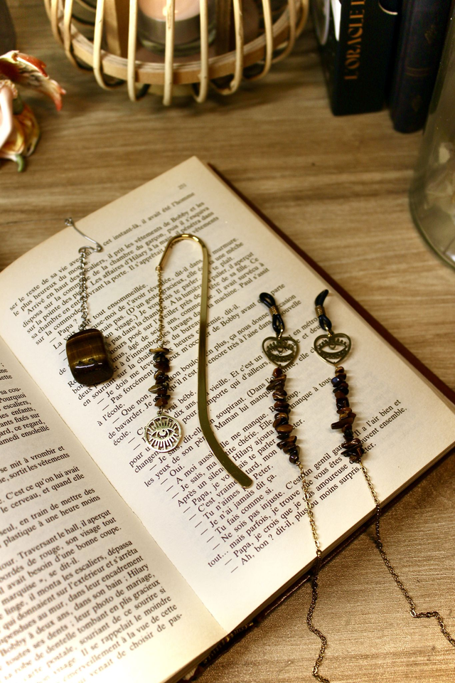 Coffret lecture doré