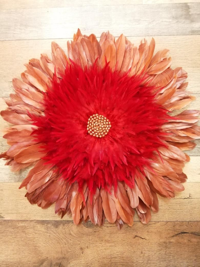 Jujuhat bordeau et marron centre paillettes