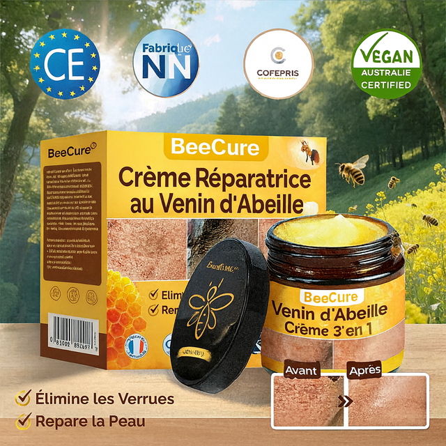 🐝💛BeeCure™ : Le Secret d'une Peau Parfaite en 7 Jours ? Adieu Verrues, Cicatrices & Infections ! 🤩