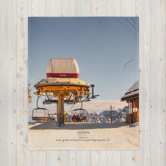  Coperta Monte Lussari Winter 