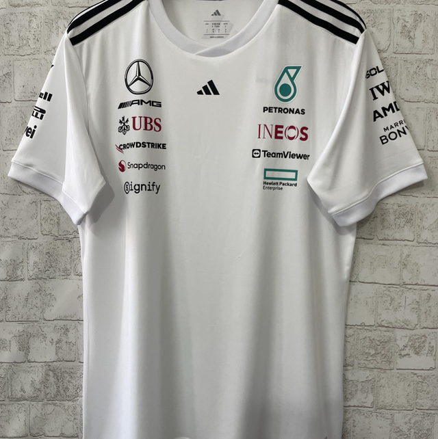 Fórmula 1, camiseta, Mercedes Team Driver 25 26