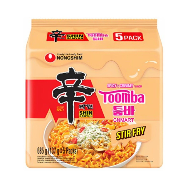 Nongshim Shin Ramyun Spicy &amp; Creamy Flavour Toomba