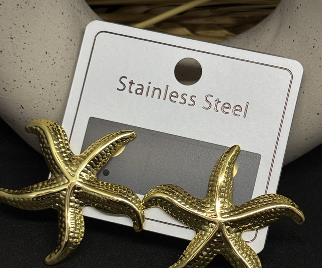 Boucle D’oreille Étoile De Mer