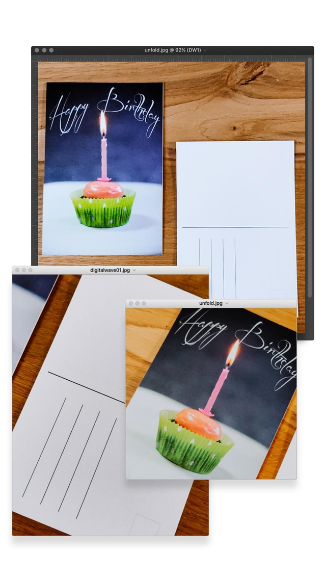 Happy Birthday Postkarten 5er Pack 