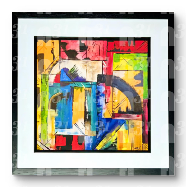 527. City scapes 2 Abstract Art