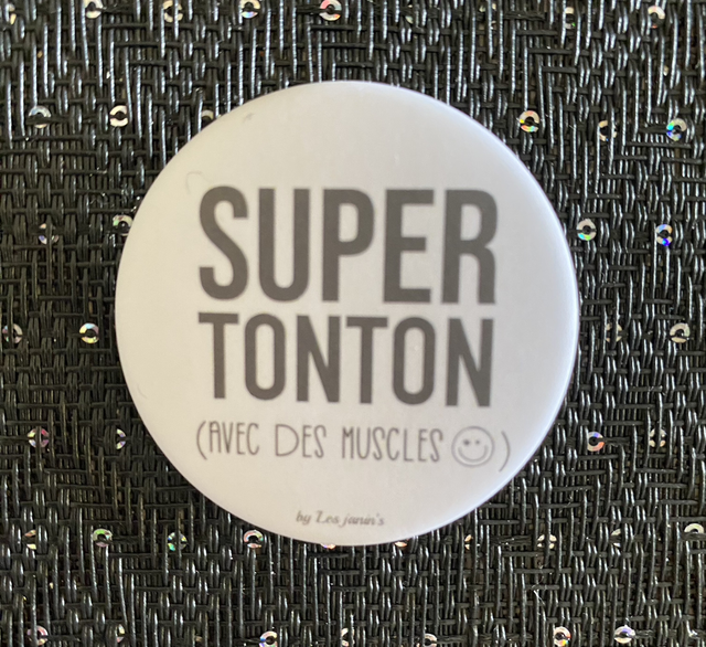 Super tonton avec des muscles…