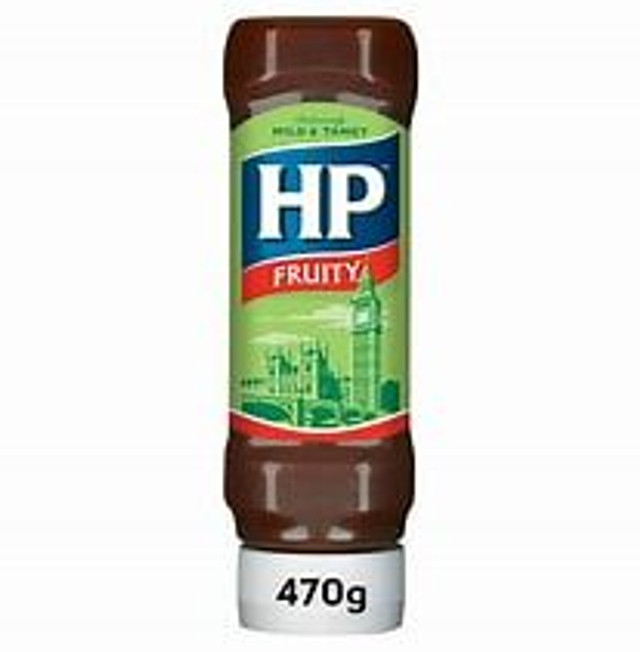 HP Fruity Sauce - squeezy Jar 470g