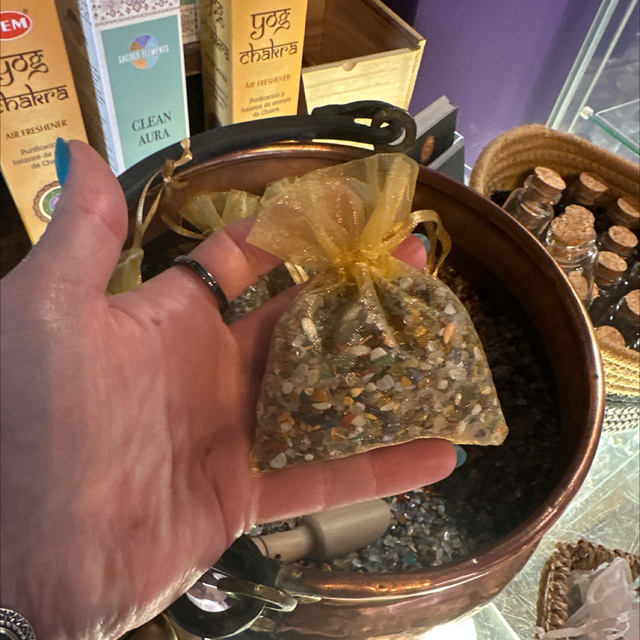 Mixed Crystal Chip Pouches 