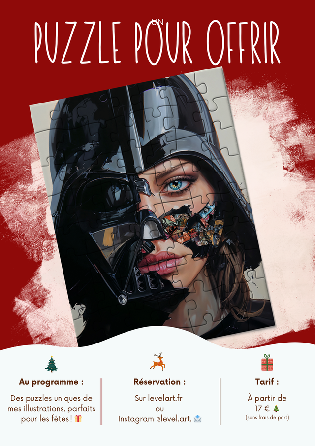 Puzzle personnalisé - Dark Vador