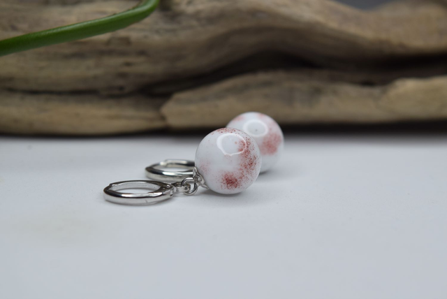 CRÉOLES OEIL DE GNOME MONTURE ARGENT