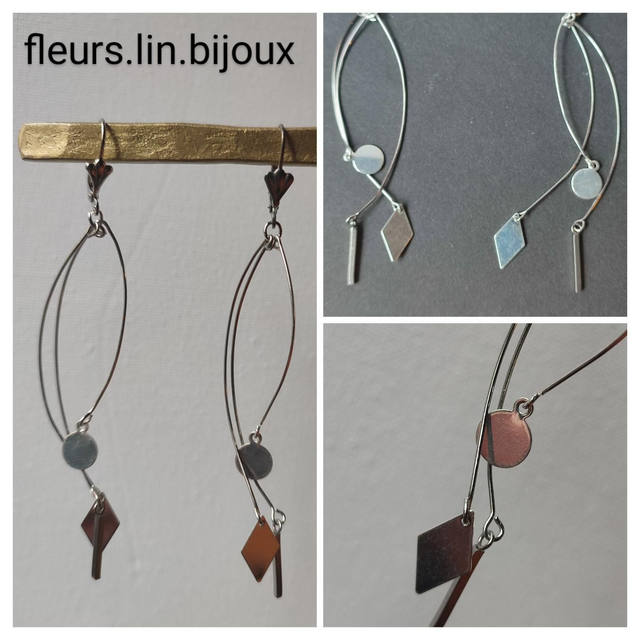 Z- Dormeuses en acier inoxydable argenté 