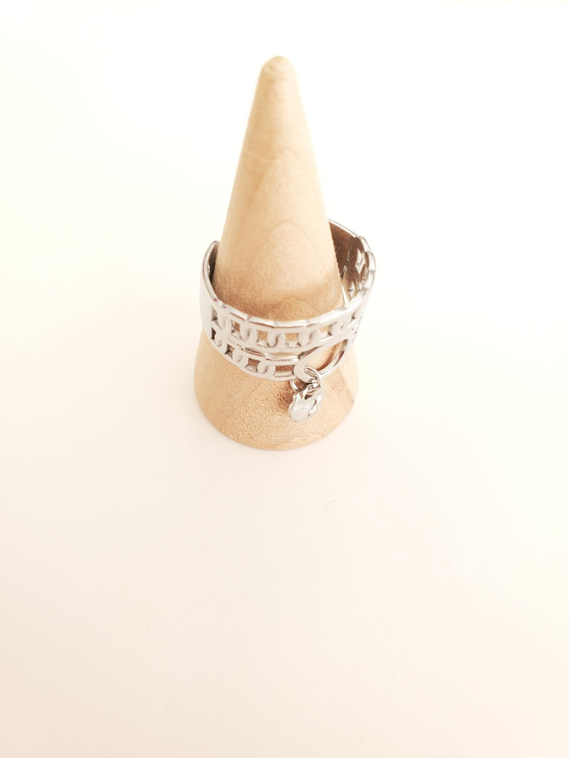 Bague acier inoxydable 