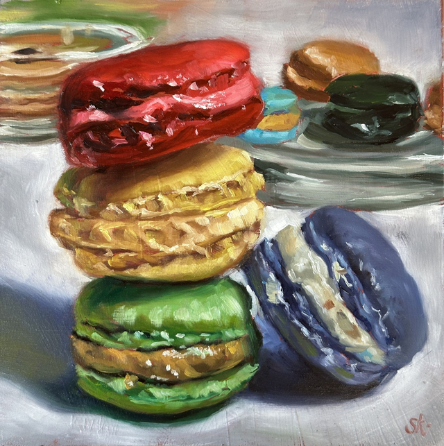 Ein stiller Genuss - Feine Ölmalerei für dein Zuhause