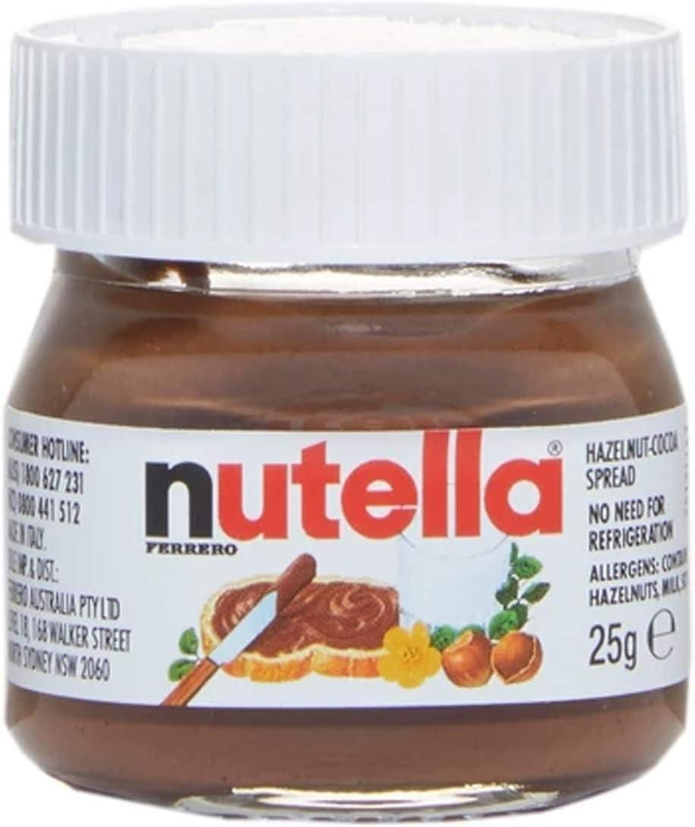 Nutella Monoporzione 25 gr Vetro