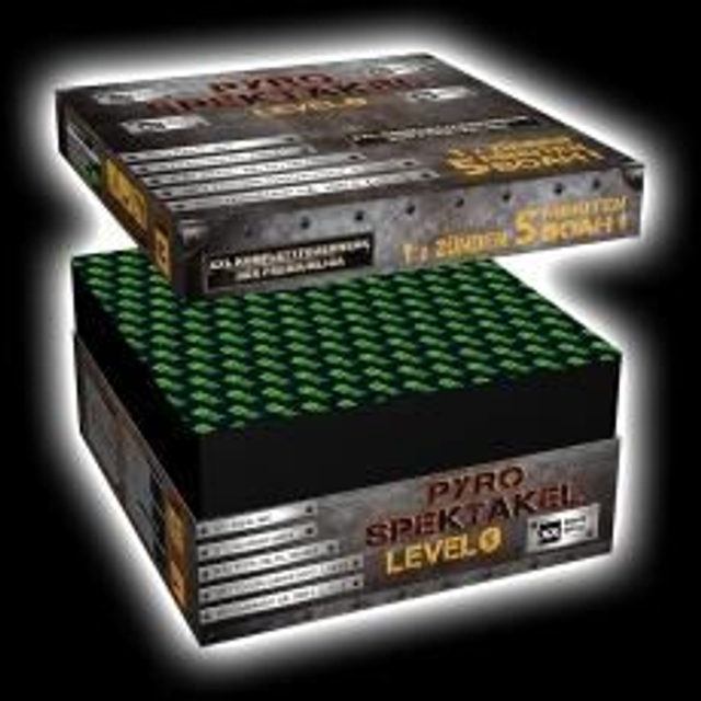 Pyro-Spektakel Level 5, 165 Schuss, 300 Sec 