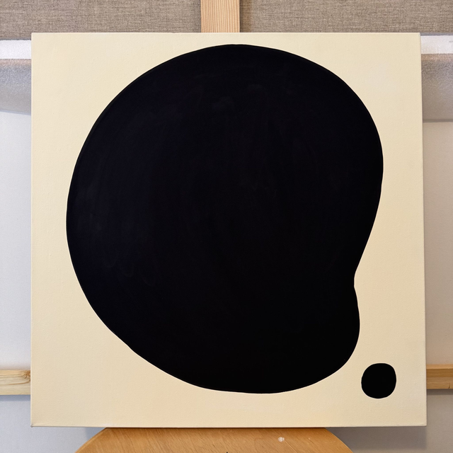 Peinture sur châssis entoilé 