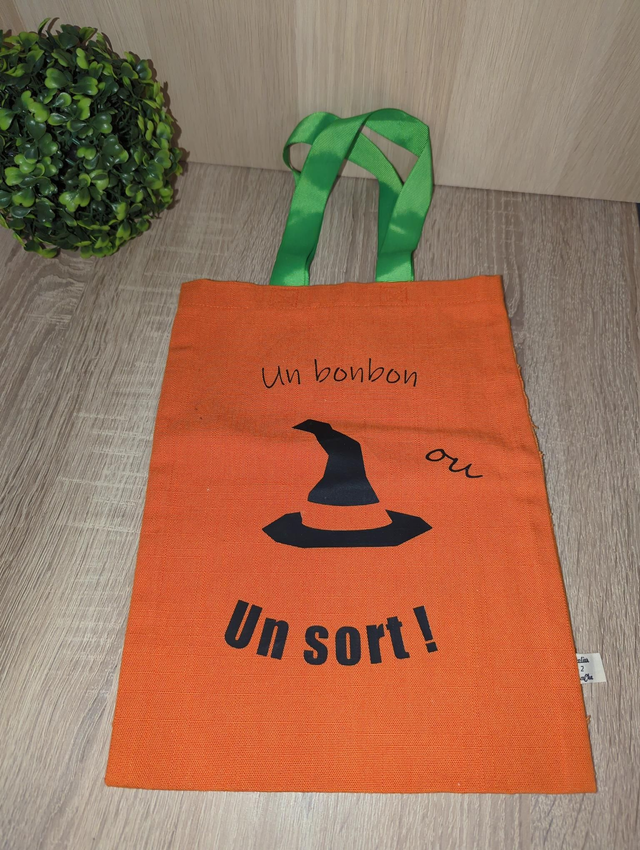 Sac Halloween chapeau