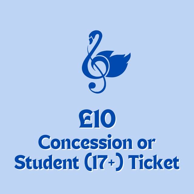 Concession or Student (17+) Concert Ticket  • ﻿﻿SWON • 28/03/2026