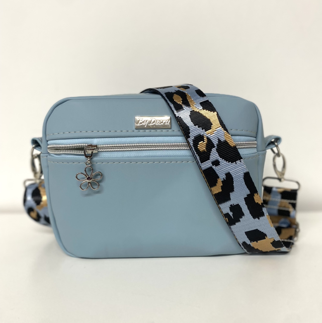 Pale blue crossbody bag  