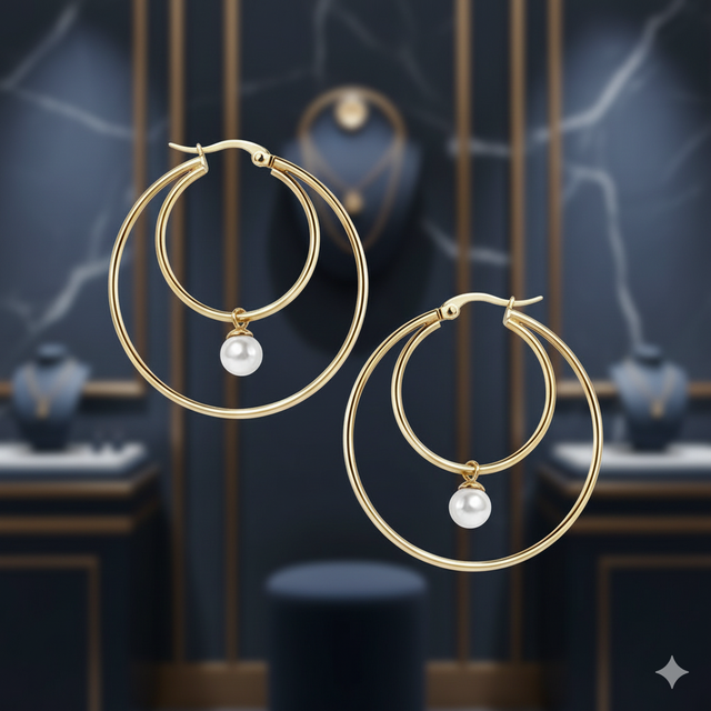 Boucles d'oreilles Clémence