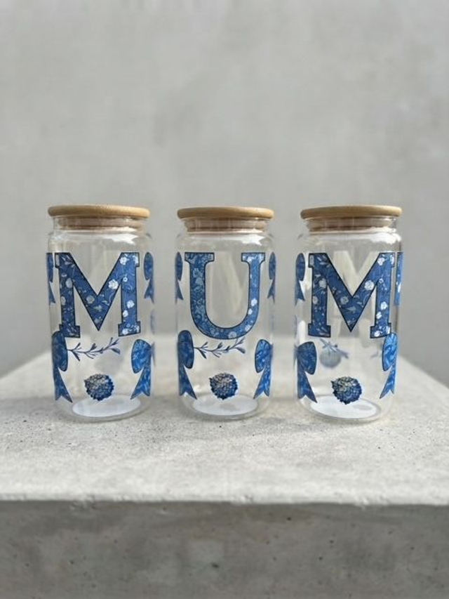 16oz Glass Cup