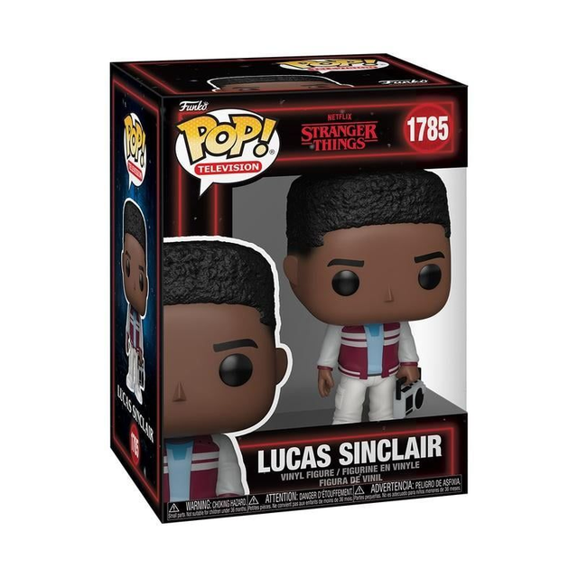 Funko - STRANGER THINGS S5 - POP Funko 1785 - Lucas Sinclair