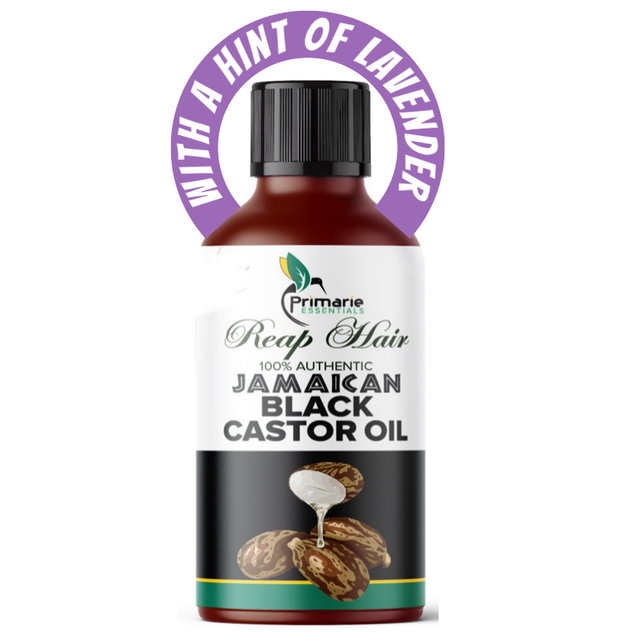 JAMAICAN CASTOR OIL With A Hint Of Lavender Essential Oil