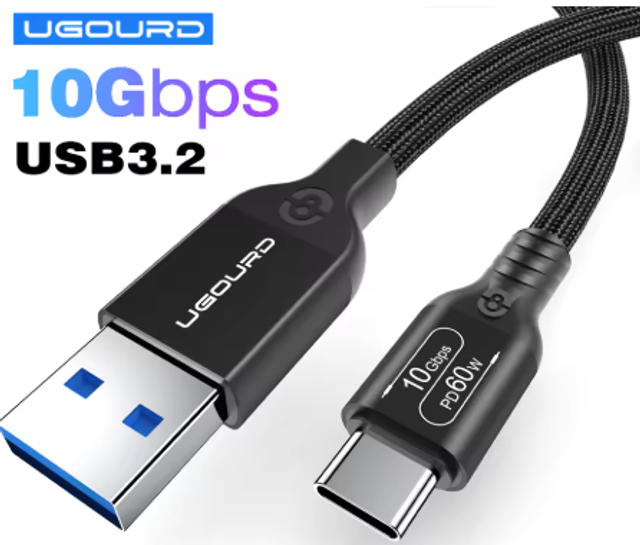 Câble USB-A vers USB-C 2 mètres