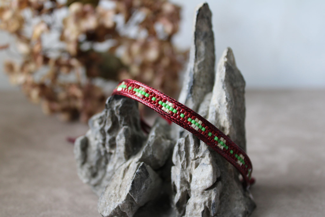 Bracelet Nerodia - Lie-de-vin