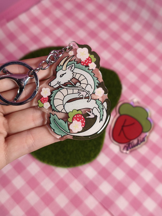 GHIBLI keychain - Haku