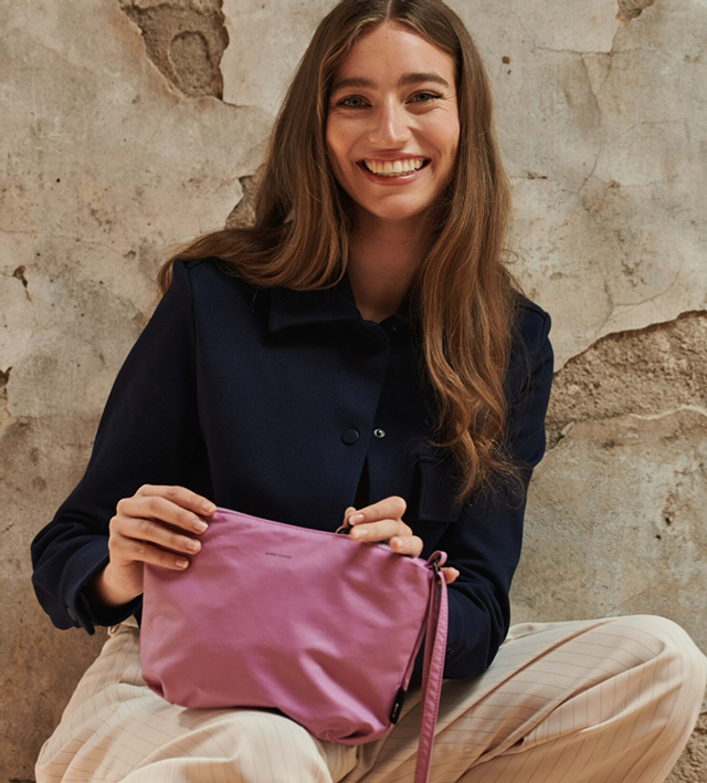 Cross body F.G.Baggy - Pale Pansy