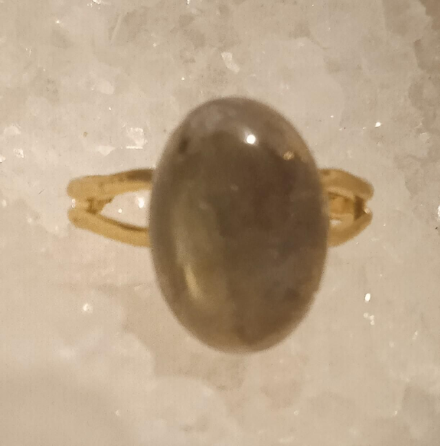 labradorite (bague dorée) 
