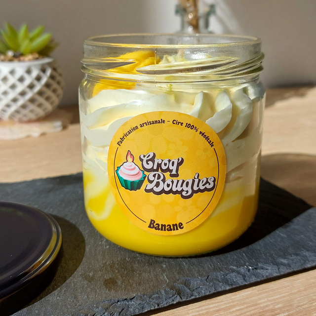 Bougie 220 mL - BANANE