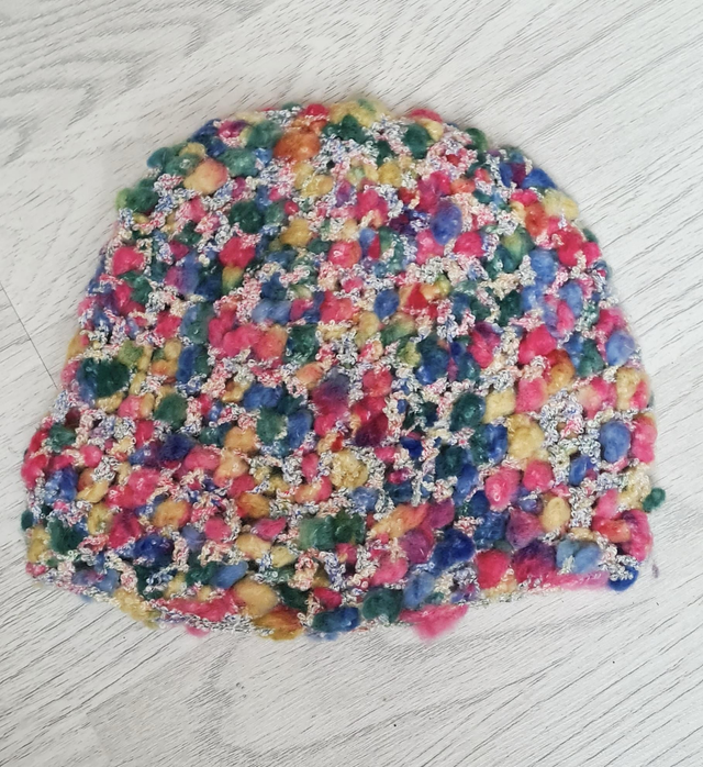 New Handmade Baby Toddler Beanie 30% wool 0-3 Years