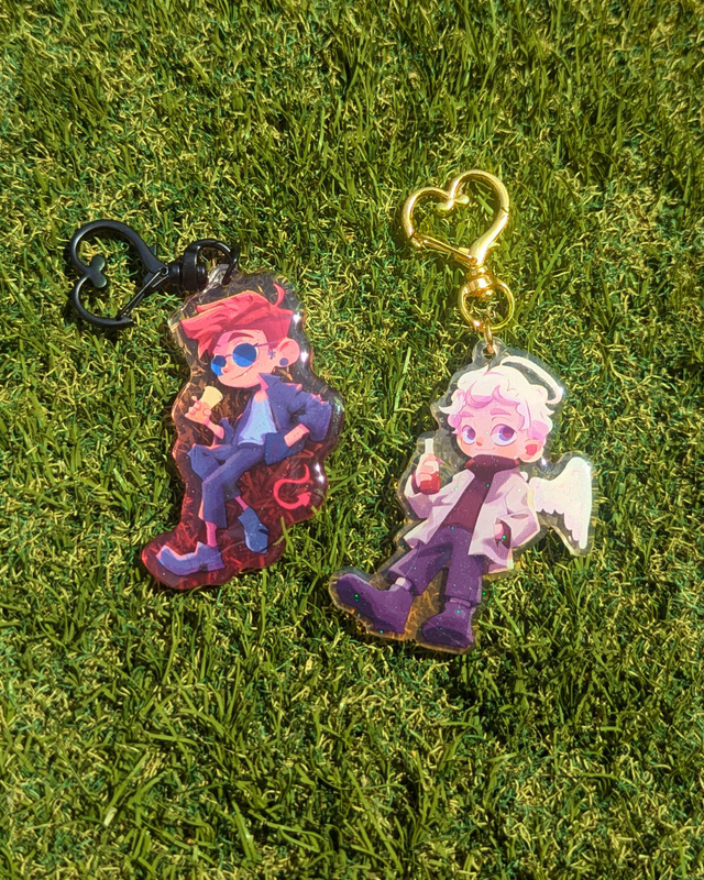 ACRYLIC CHARMS - Good Omens