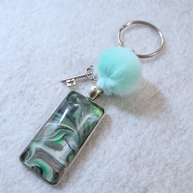 SECRET CODE - Porte-clés - métal argenté