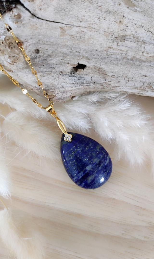 Pendentif Lapis Lazuli Goutte