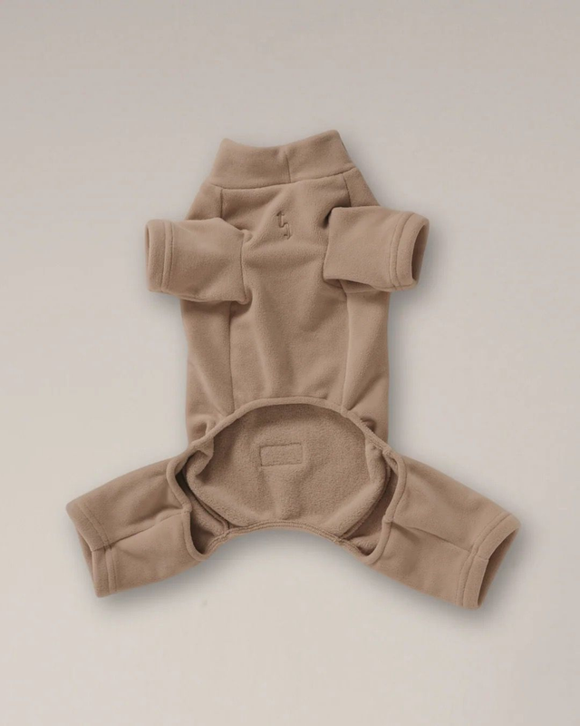 By Teddy Fleece Body Suit - Hazelnut