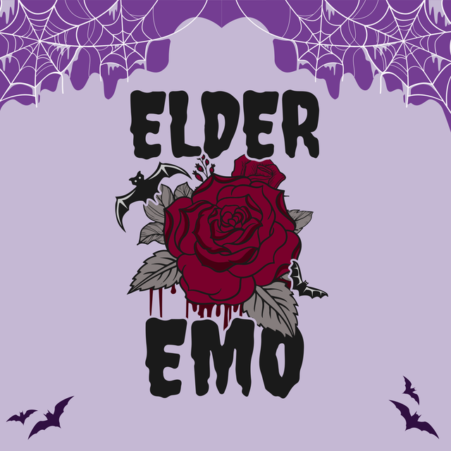 Elder Emo  | Keyring, Pin or Phone Grip | 96