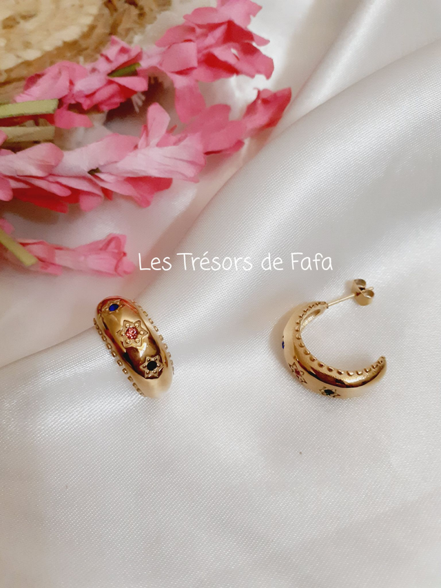 Boucles d'oreilles ESTHER