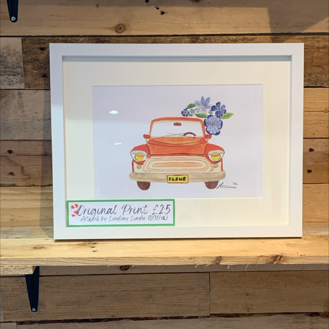 Fleur Car Original Print 